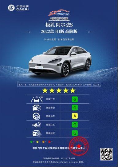 城区NCA落地杭州 极狐阿尔法S 先行版实现六城开图
